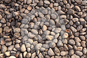 Abstract sea stone texture. sea pebbles