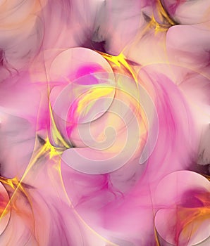 Abstract seamless background, colored smoke effect