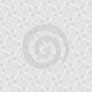 Abstract seamless blurred pattern. Arabic line watecolored ornament with geometric shapes. Stylish floral ornamental vector