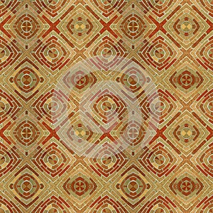 Abstract Seamless Brick Tile Pattern