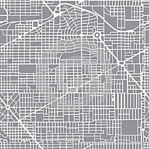 Abstract seamless city plan