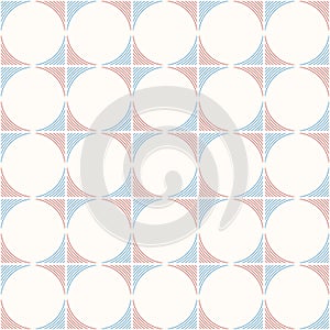 Abstract seamless color minimalistic pattern. Rhombuses made of