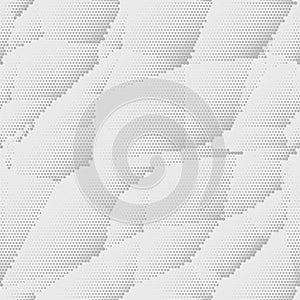 Abstract seamless dotted pattern. Black dots on a white background.