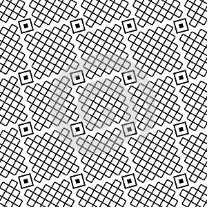 Abstract seamless geometric checked pattern