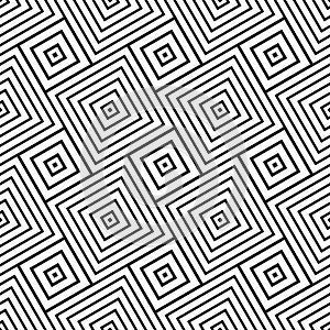 Abstract seamless geometric checked pattern