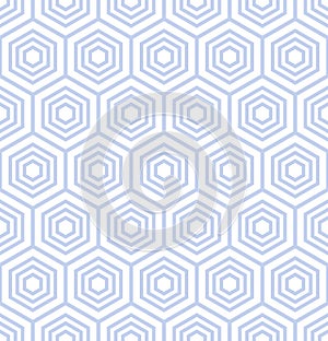 Seamless geometric hexagons pattern. Honeycomb structure