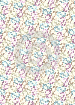 Abstract seamless geometric pattern with background