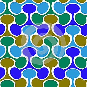 Abstract Seamless geometric pattern