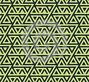 Abstract seamless geometric pattern from triangles -vector eps8 photo