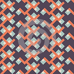 Abstract seamless geometric retor vintage background