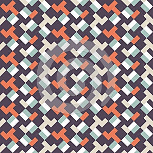 Abstract seamless geometric retor vintage background