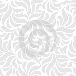 Abstract seamless grey and white pattern