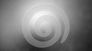 Abstract seamless loop white smoke on a black background with flare light mist cinematic animation background for mystery, horror