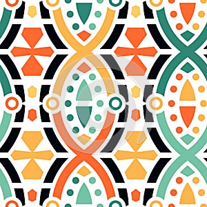 Abstract Seamless Modern Art Pattern for Cover Design