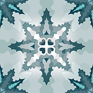 Abstract seamless ornamental pattern
