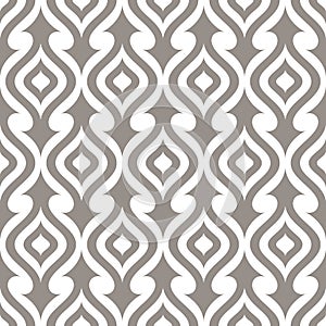Abstract seamless ornamental pattern