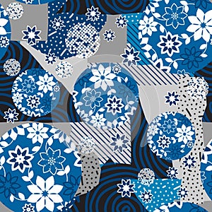 Abstract seamless pattern