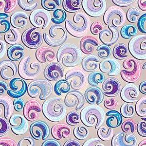 Abstract seamless pattern.