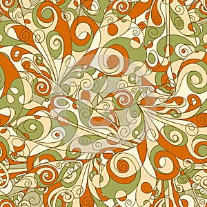 Abstract seamless pattern