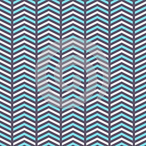 Abstract seamless pattern of arrows. Rhythmic structure of herringbone.