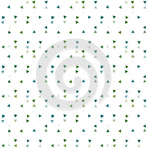 Abstract seamless pattern background with multi-colored varied triangles.