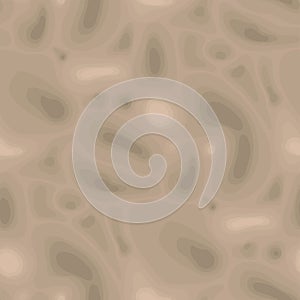 Abstract seamless pattern of beige soft formless structures.