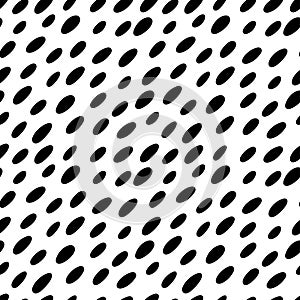 Abstract seamless pattern with black marker strokes.