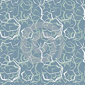 Abstract seamless pattern blue