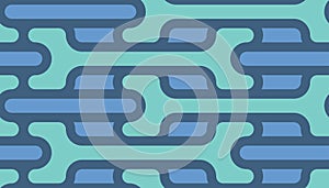 Abstract seamless pattern with bones