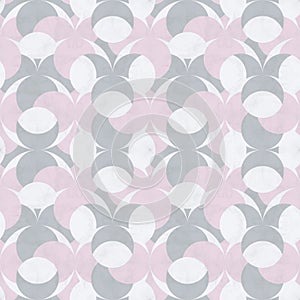 abstract seamless pattern with gray and light pink colors