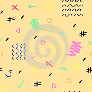 Abstract seamless pattern