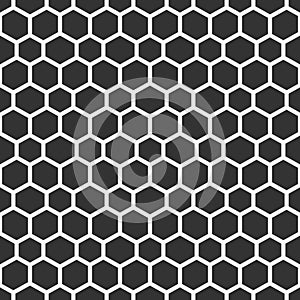 Abstract seamless pattern of hehagons.