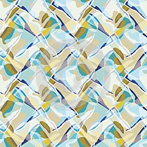 Abstract seamless pattern illustration of rectangles