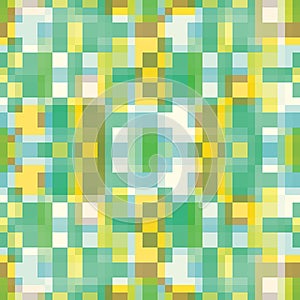 Abstract seamless pattern illustration of rectangular optical illusion tiles