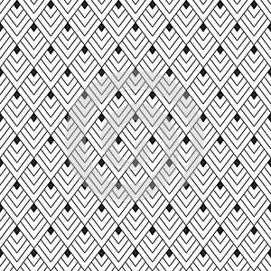 Abstract seamless pattern of linear rhombuses.