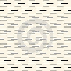 Abstract Seamless Pattern. Modern Monochrome Background