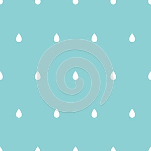 Abstract seamless pattern with rain drops aligned