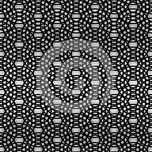 Abstract seamless pattern abstract scales simple background with gray black circle pattern set of rings on white background. Geome