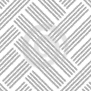 Abstract seamless pattern with texture. Smooth lines and waves of sand.