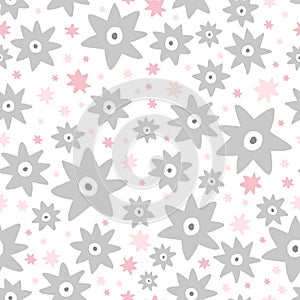 Abstract seamless pattern in vector.