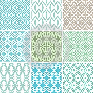 Abstract seamless patterns