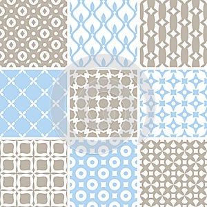 Abstract seamless patterns