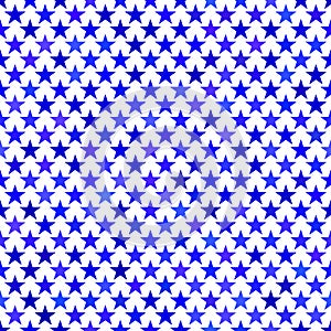 Abstract seamless pentagram pattern