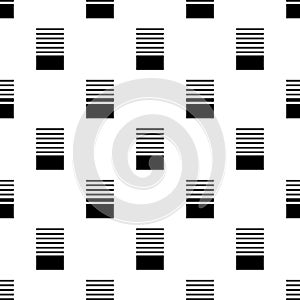 Abstract Seamless Rectangles Stripes Lines Elements Repeated Design Fabric Textile Tile Useable Pattern On White Background