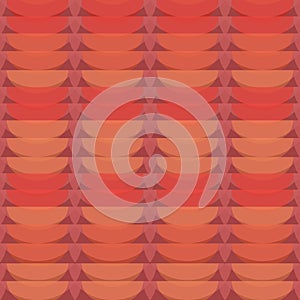 Seamless repeating pattern of halfcircles