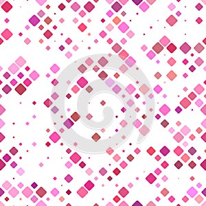Abstract seamless rounded square pattern background - graphic design