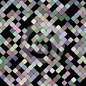 Abstract seamless square pattern background - vector design