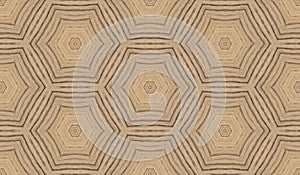 Abstract seamless texture from cardboard in brown color