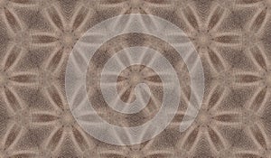 Abstract seamless texture from photo of brown burlap