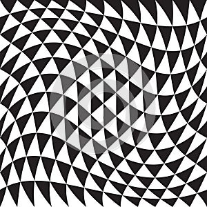 Abstract Seamless Triangle Pattern